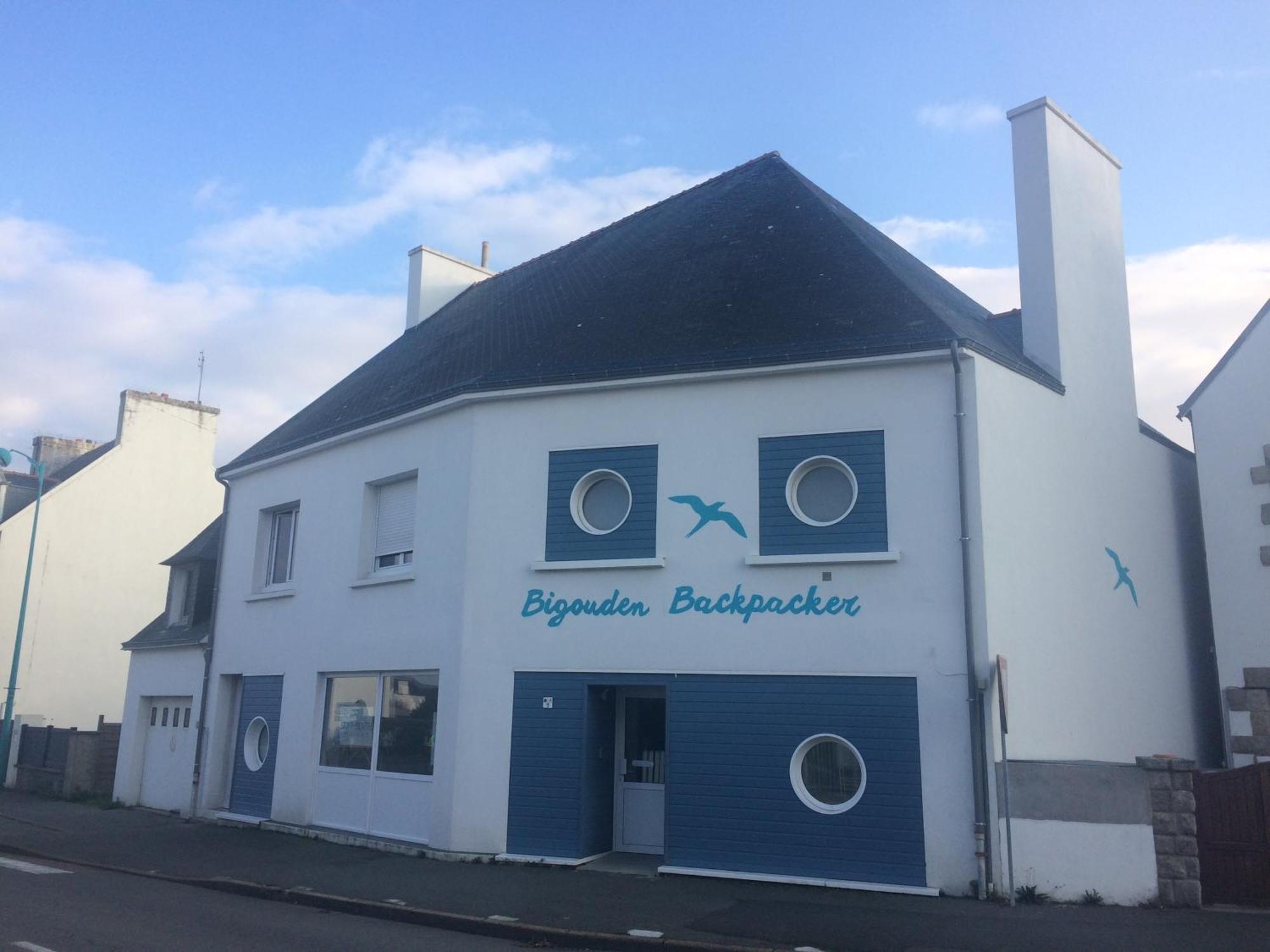 Albergue Bigouden Backpacker Tréffiagat Exterior foto
